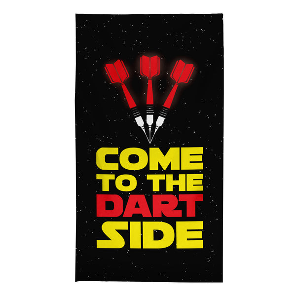 Come to the Dart Side - Darts Beach Towel - 150cm x 75cm