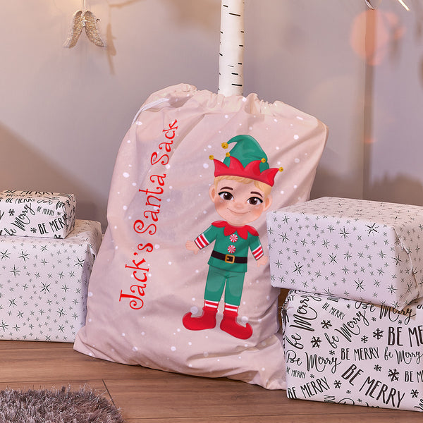 Create Your Own Christmas Character - Boys - Santa Sack