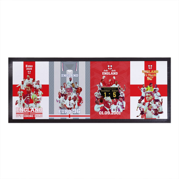 Football Art England Eras - Bar Runner