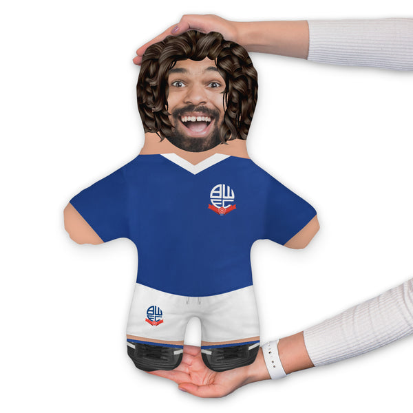 Bolton Wanderers F.C. - Blue - Personalised Mini Me Doll - Officially Licensed Product