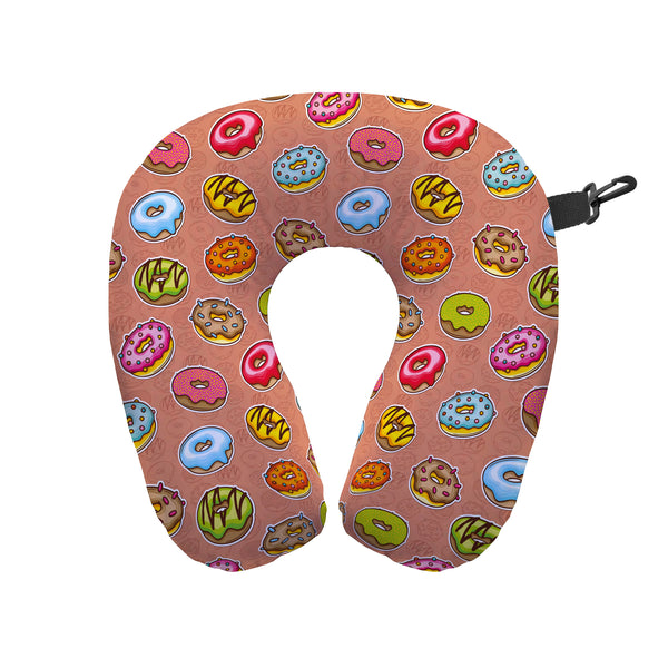 Doughnut Doodle - Travel Pillow