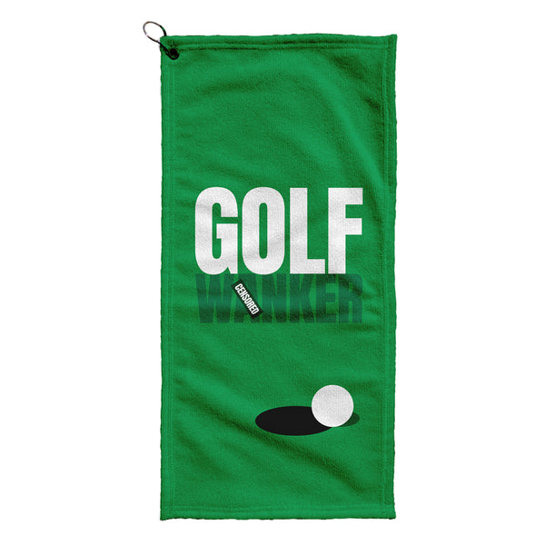 Golf W*nker - Funny Golf-Themed Golf Towel