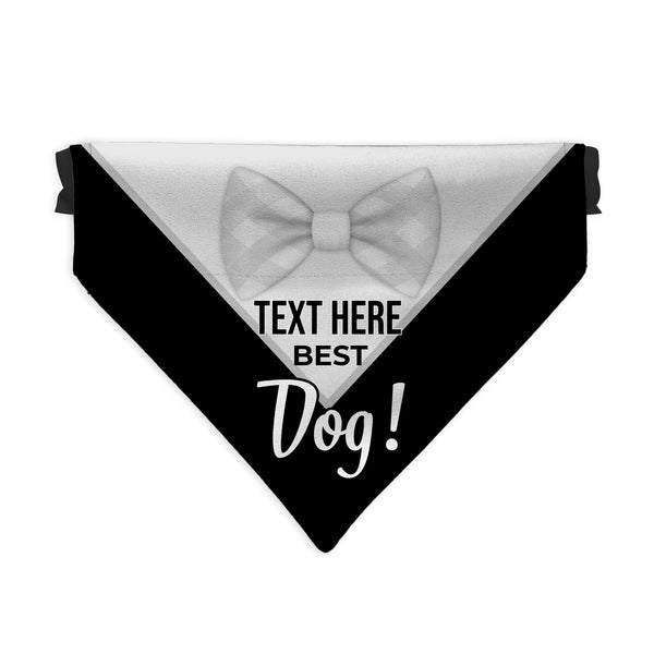 Best Dog - Custom Personalised Dog Bandana - 4 Sizes