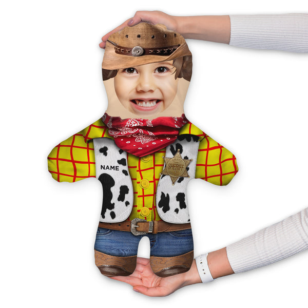 Cowboy - Custom - Personalised Mini Me Doll