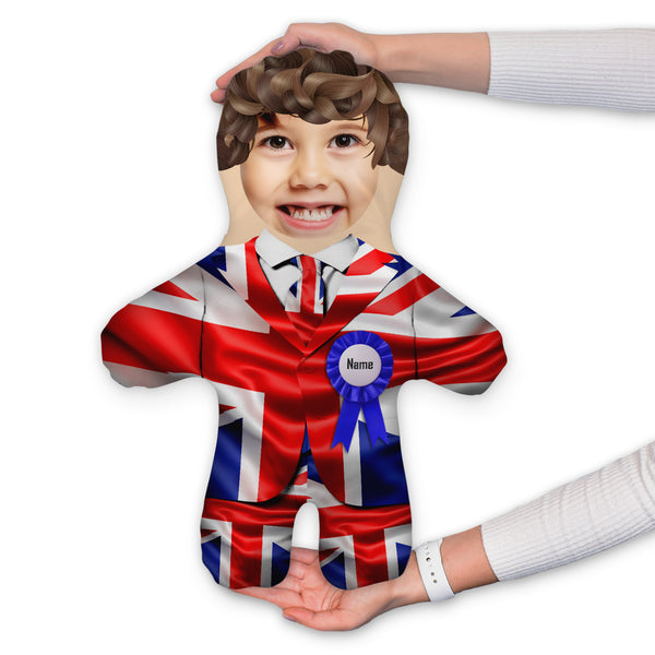 Union Jack Suit - Custom - Personalised Mini Me Doll