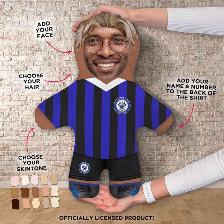 Rochdale A.F.C. - Personalised Mini Me Doll 