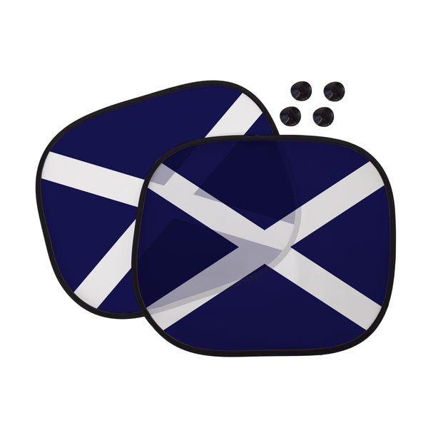 Scottish Saltire Car Sun Shade - Set of 2