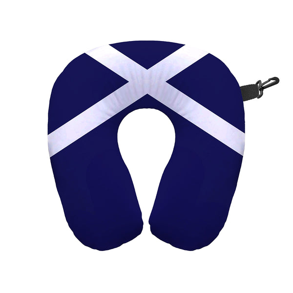 Scottish Saltire - Travel Pillow