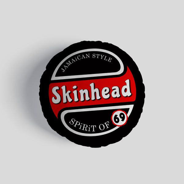 Skinhead Spirit of 69 14" Round Throw Cushion