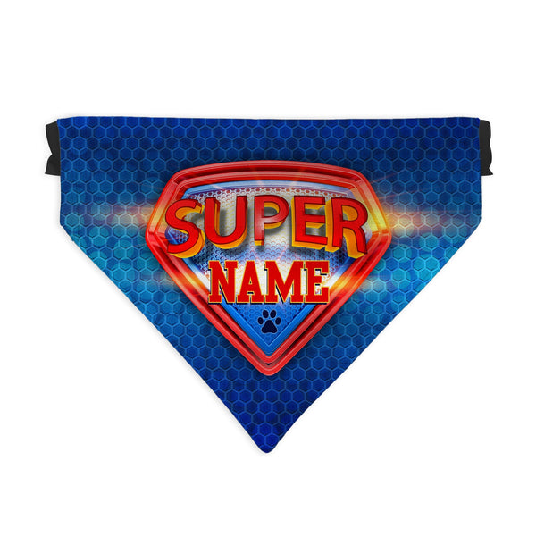 Superman - Custom Personalised Dog Bandana - 4 Sizes