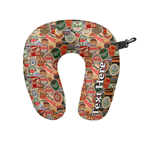 Beer Mats - Personalised Travel Neck Pillow