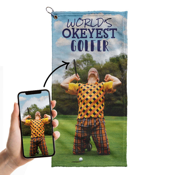 Create Your Own - Lightweight, Microfibre Golf Towel