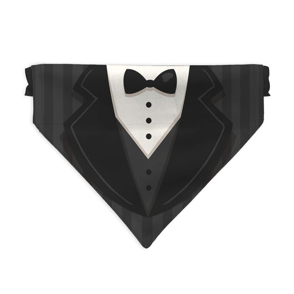 Tuxedo - Custom Personalised Dog Bandana - 4 Sizes