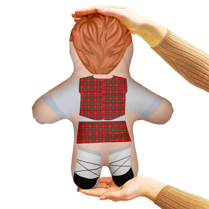 Tartan Outfit - Custom - Personalised Mini Me Doll