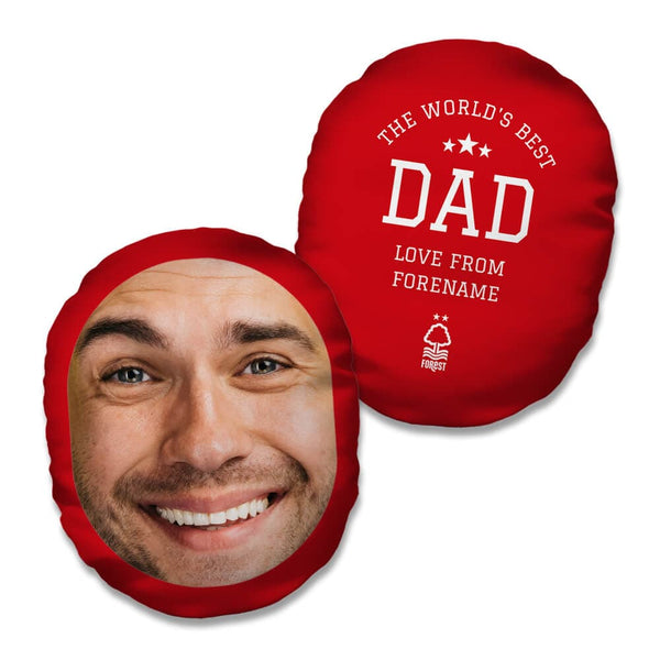 Personalised Nottingham Forest FC World's Best Dad Mush Cush