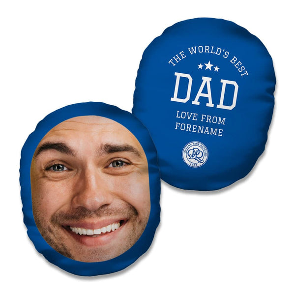 Personalised Queens Park Rangers FC World's Best Dad Mush Cush