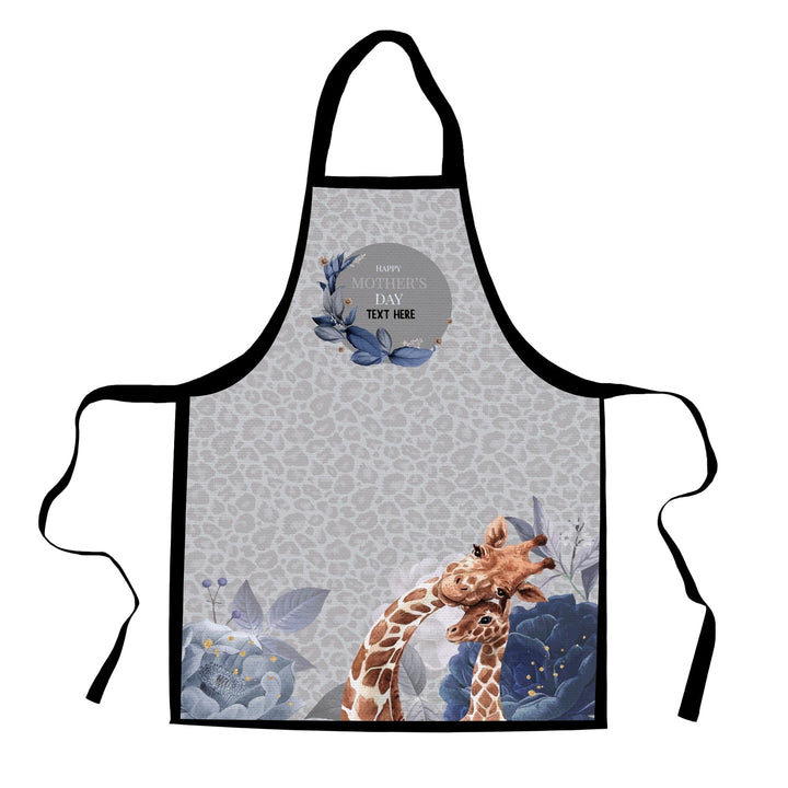 Mother's Day -Grey Leopard - Adults Apron