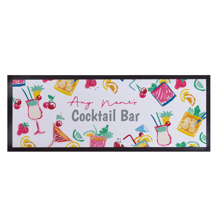 Personalised Bar Runner