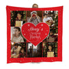 Personalised Photo Christmas Blanket