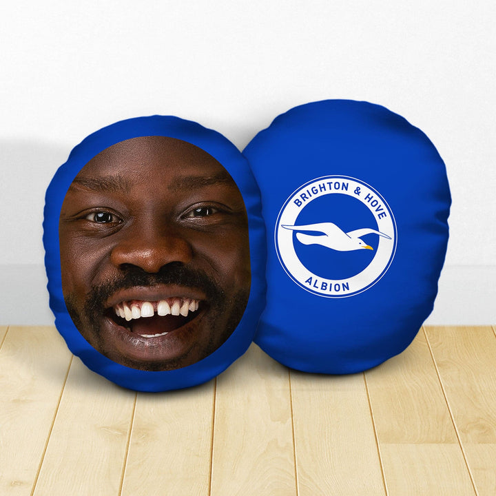 Personalised Brighton & Hove Albion FC Crest - Mush Cush