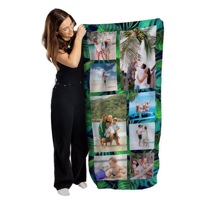 Personalised Beach Towel - Tropical - 9 Photos