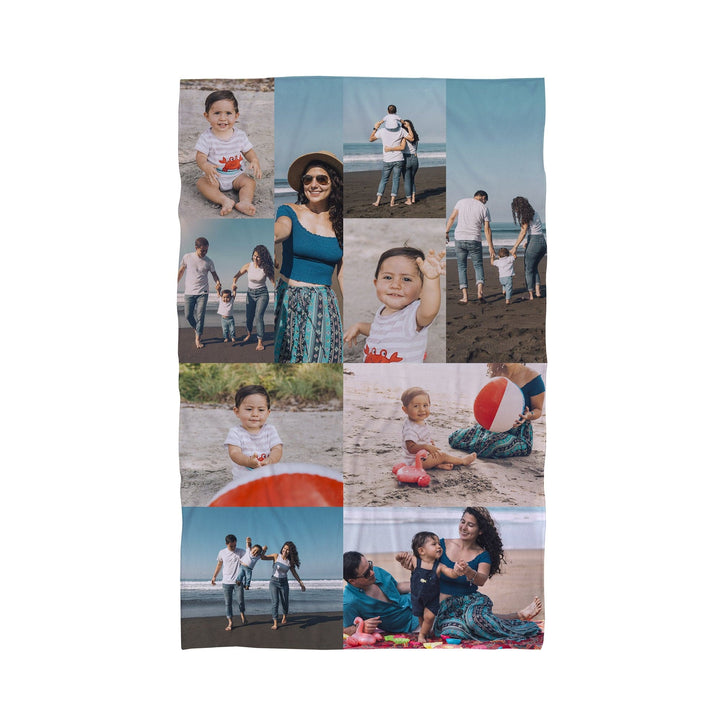 Photo Collage Beach Towel