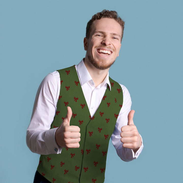 Mens Novelty Waistcoat - Christmas Fancy Dress