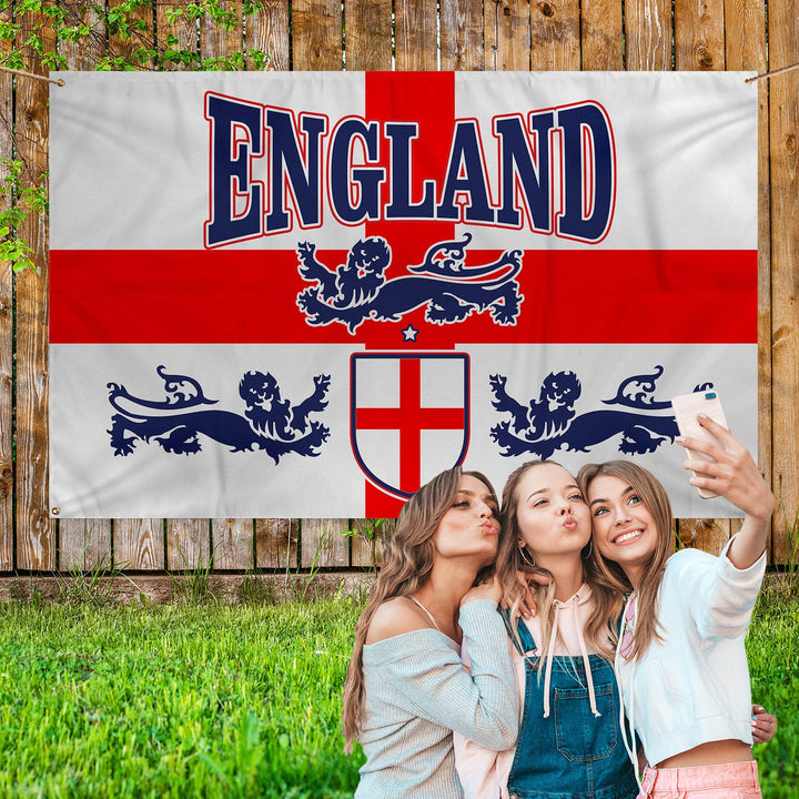 England - St George - More Than Football - 5 X 3 Banner