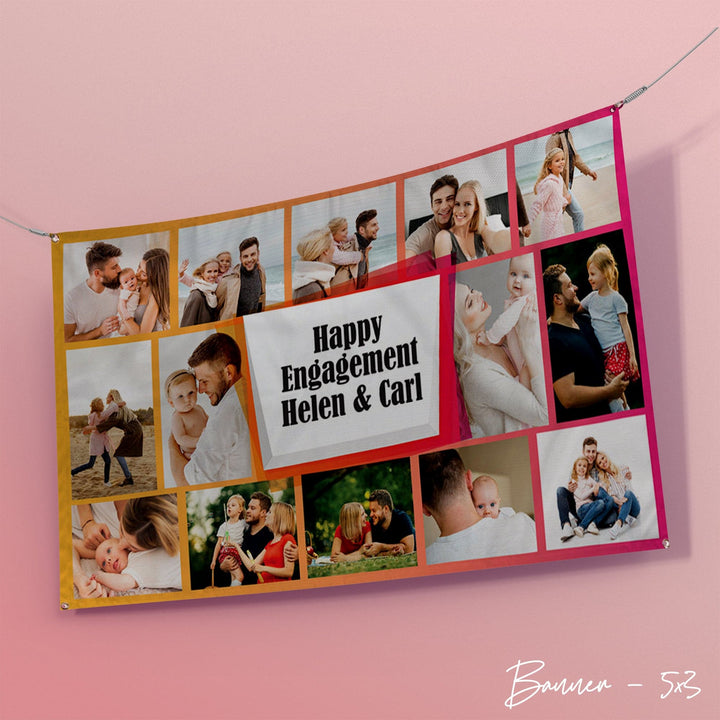 Any Occasion Photo Banner - Edit Text - 5ft x 3ft