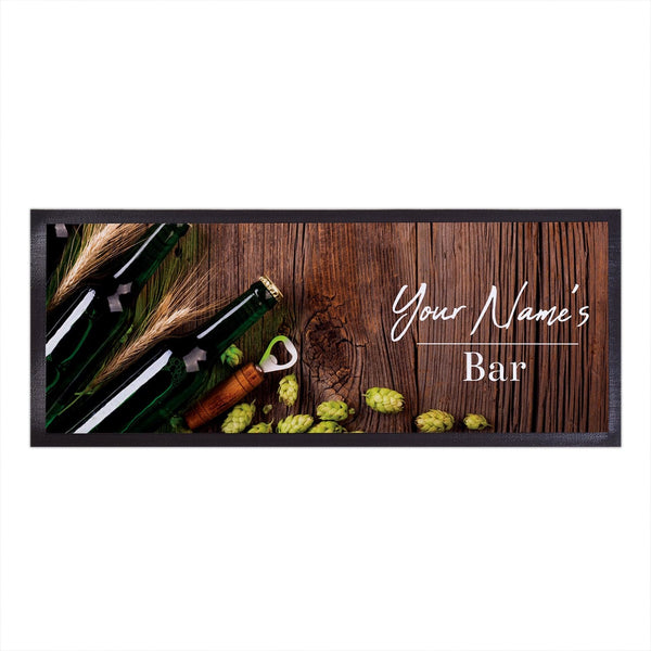 Personalised Bar Runner - Beer and Barley