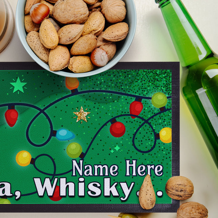 Personalised Christmas Spirit - Bar Runner