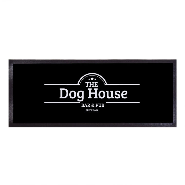 The Dog House - Personalised Bar Runner