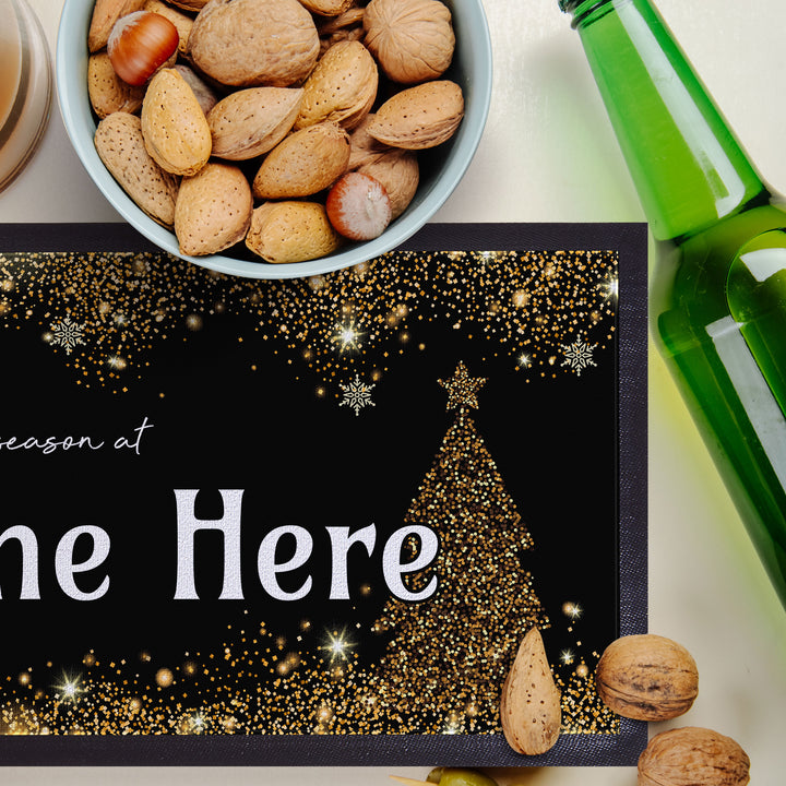 Personalised Christmas - Festive Season at - Bar Runner