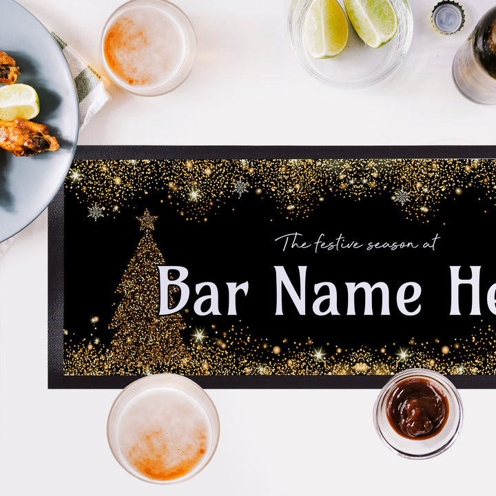 Personalised Christmas - Festive Season at - Bar Runner