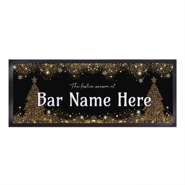 Personalised Christmas - Festive Season at - Bar Runner