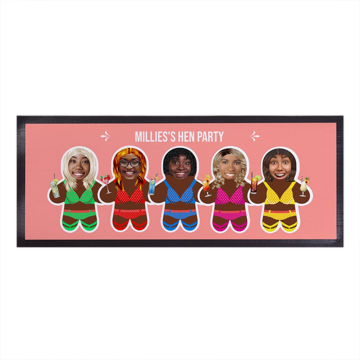 Personalised Text and Faces - Mini Me Bikini - Bar Runner