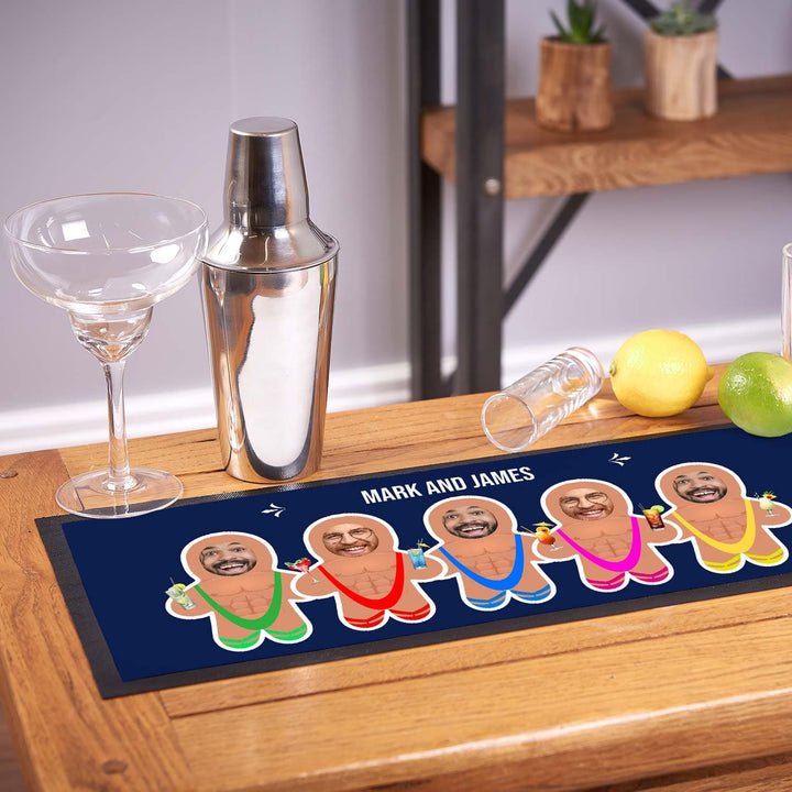 Personalised Text and Faces - Mini Me Mankini- Bar Runner