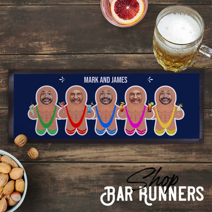 Personalised Text and Faces - Mini Me Mankini- Bar Runner