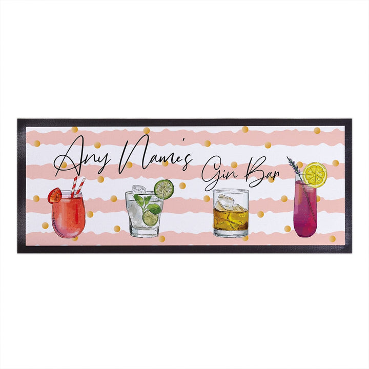 Personalised Text Bar Runner - Sketch Any Bar