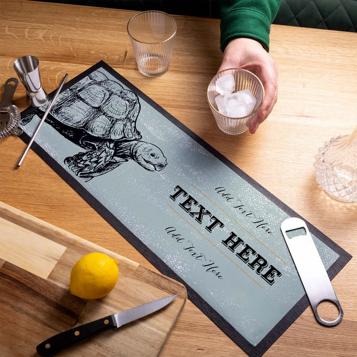 Personalised Bar Runner - The Turtles Head