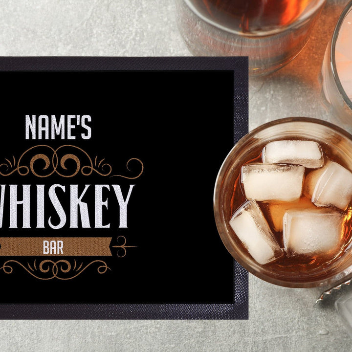 Personalised Bar Runner - Whiskey Bar