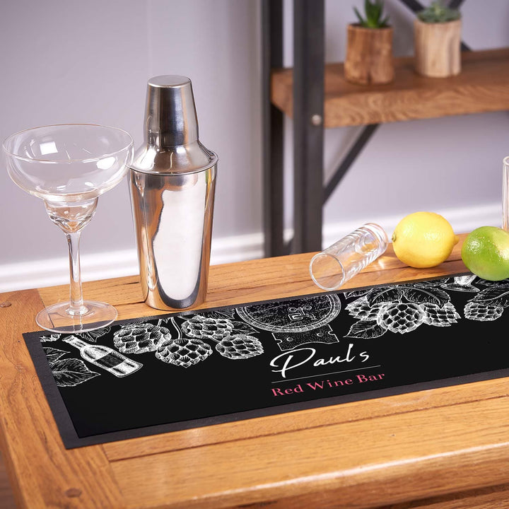 Personalised Bar Runner - Wine Bar