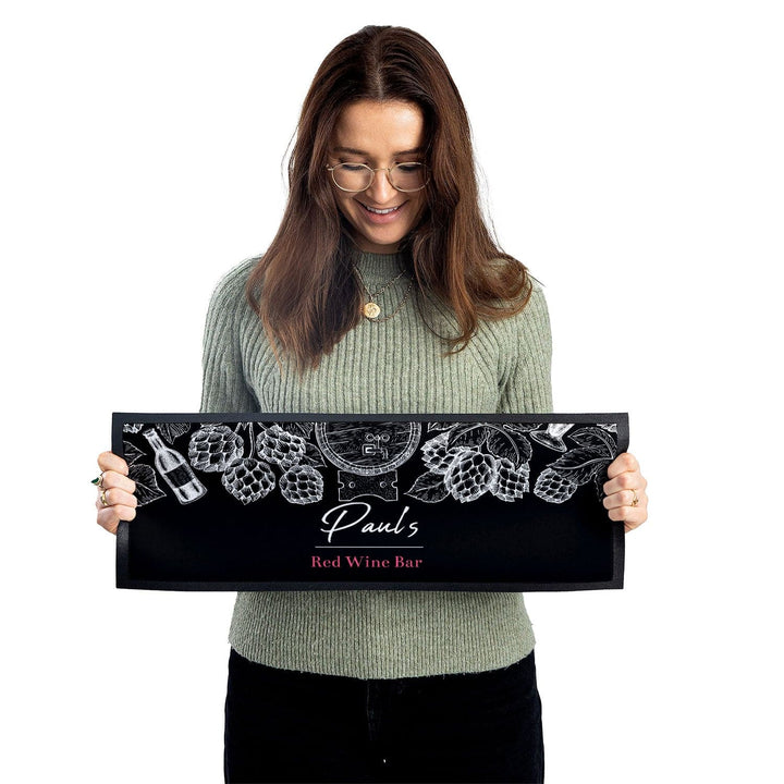 Personalised Bar Runner - Wine Bar