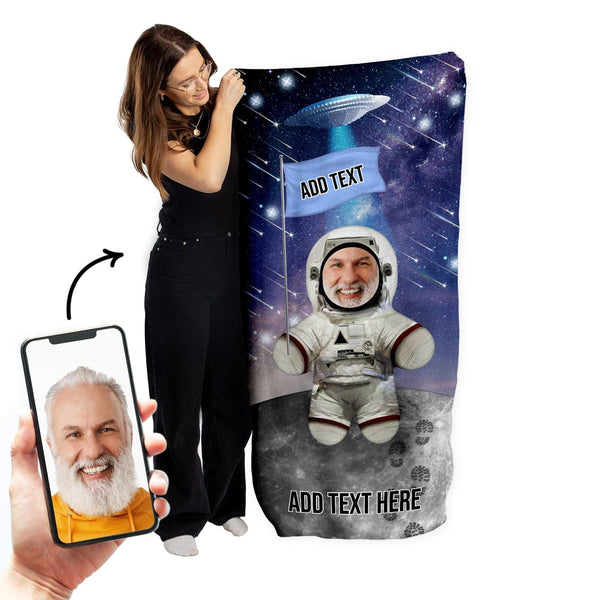 Personalised Space Mini Me - Custom Beach Towel