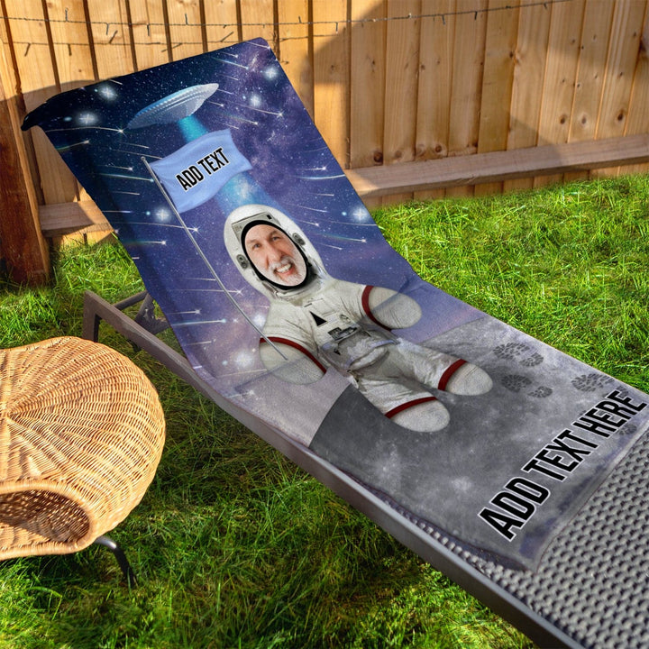 Personalised Space Mini Me - Custom Beach Towel