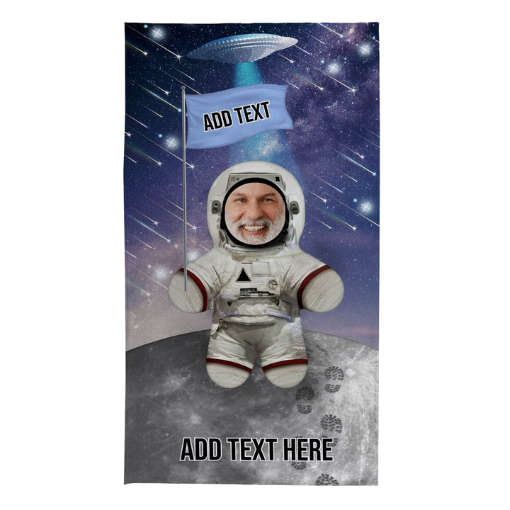 Personalised Space Mini Me - Custom Beach Towel