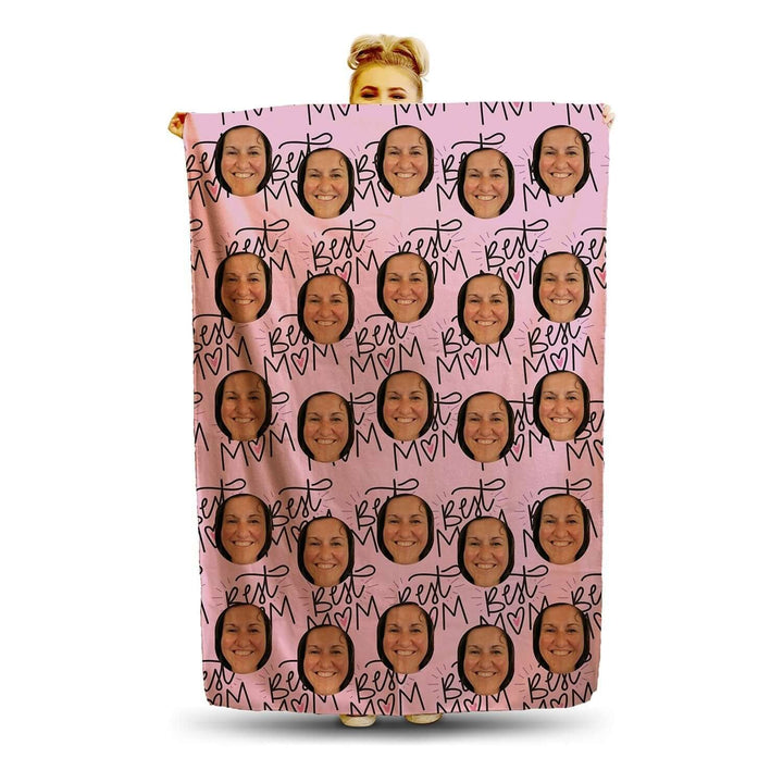 Best Mum - Face Scatter Beach Towel