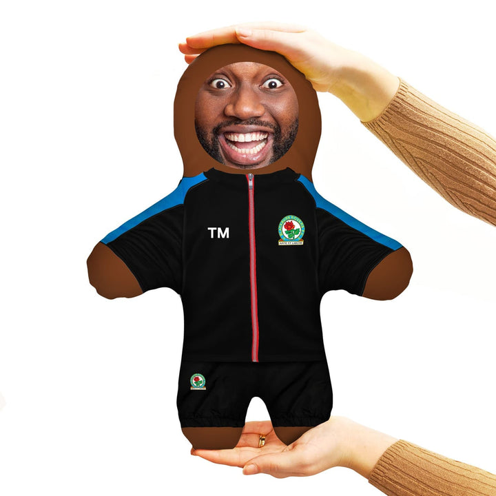 Blackburn Rovers FC Tracksuit - Personalised Mini Me Doll - Officially Licenced