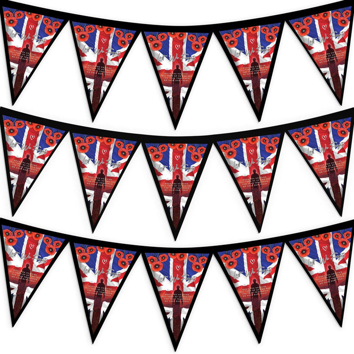 Remembrance Day - Sunset Solider - 3m Fabric Bunting