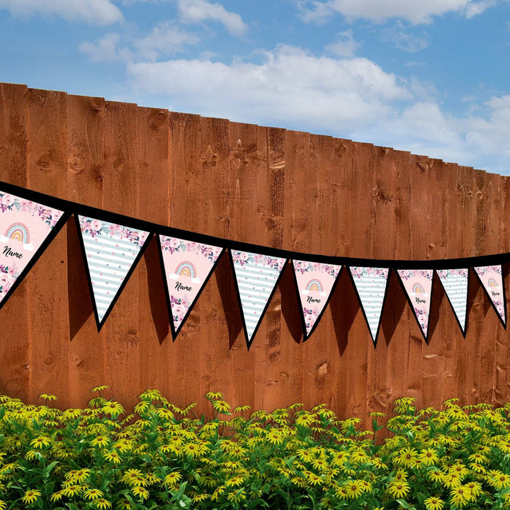 Personalised Rainbow - 3m Fabric Bunting 